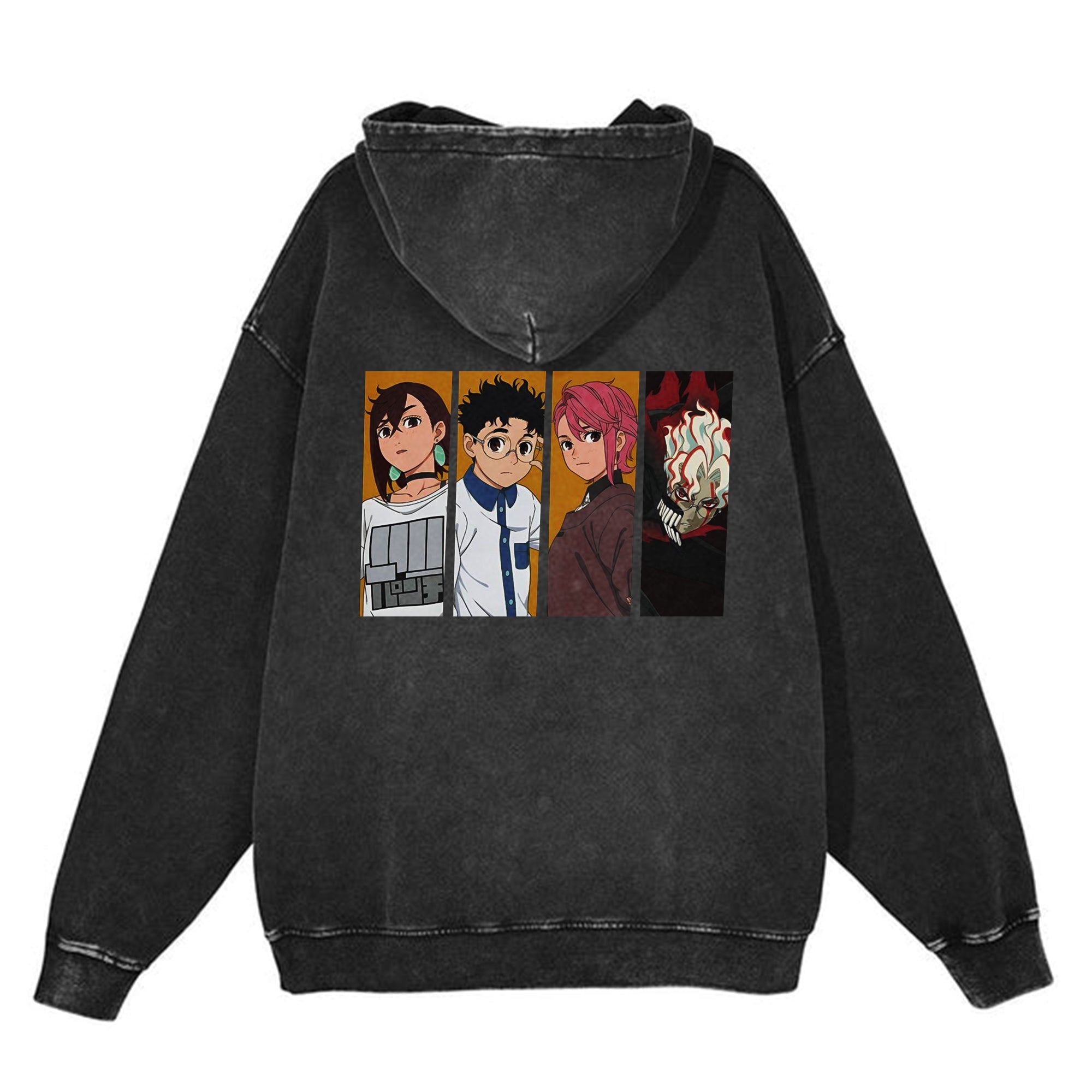 DandaDan Black and White Teams High Quality Original Hoodie Costume - Tophatter Daily Deals