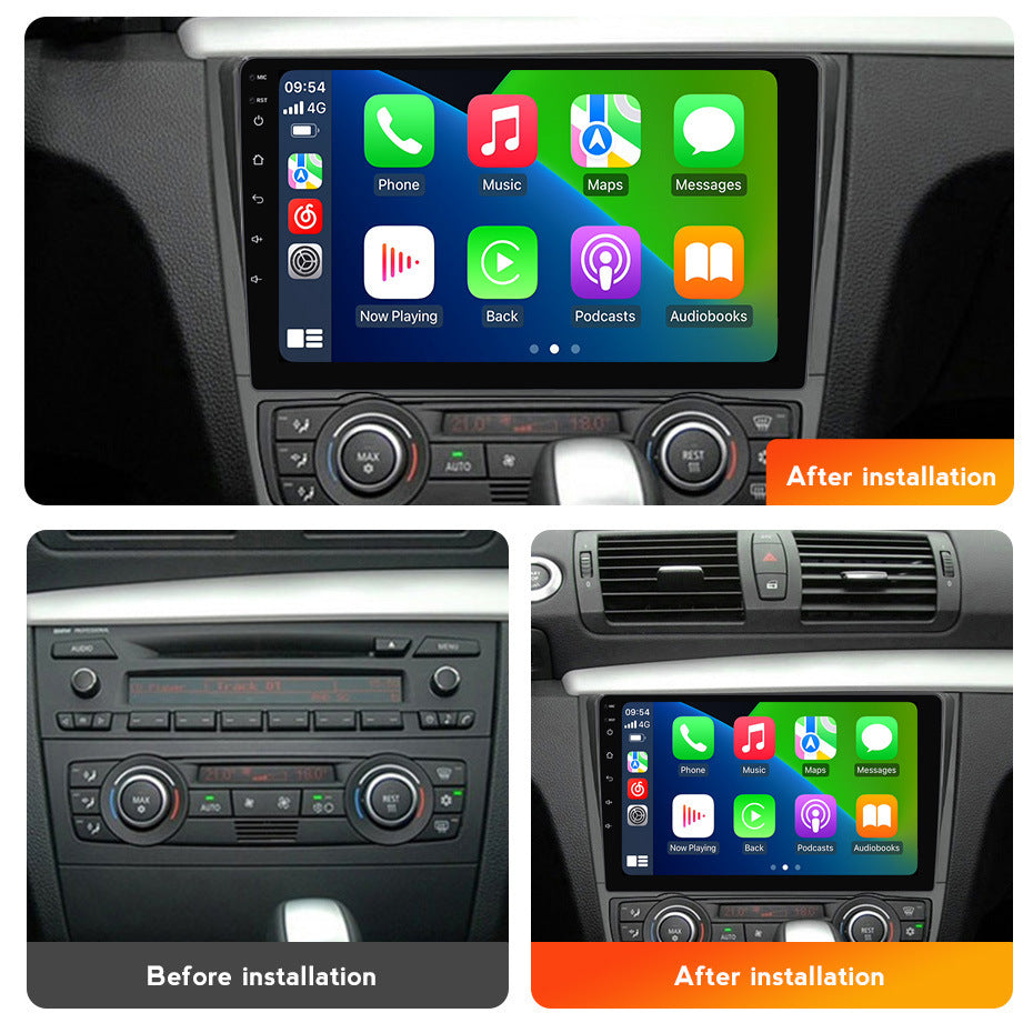 Android Large Screen Central Control Vehicle Navigation Radio Screen 0 - Tophatter Daily Deals
