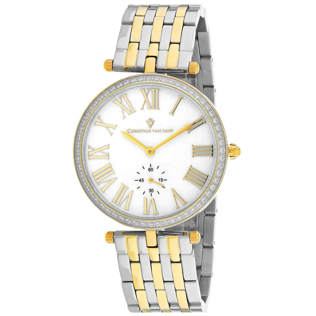 Christian Van Sant Women's Hush // CV0296 Mother of pearl Watches - Tophatter Daily Deals