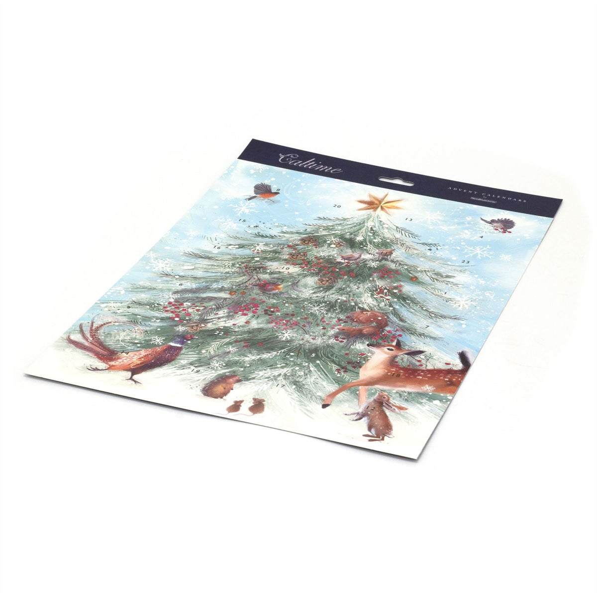 Woodland Tree Christmas Advent Calendar | Picture Advent Calendar - 41x31.5cm Advent Calendar - Tophatter Daily Deals