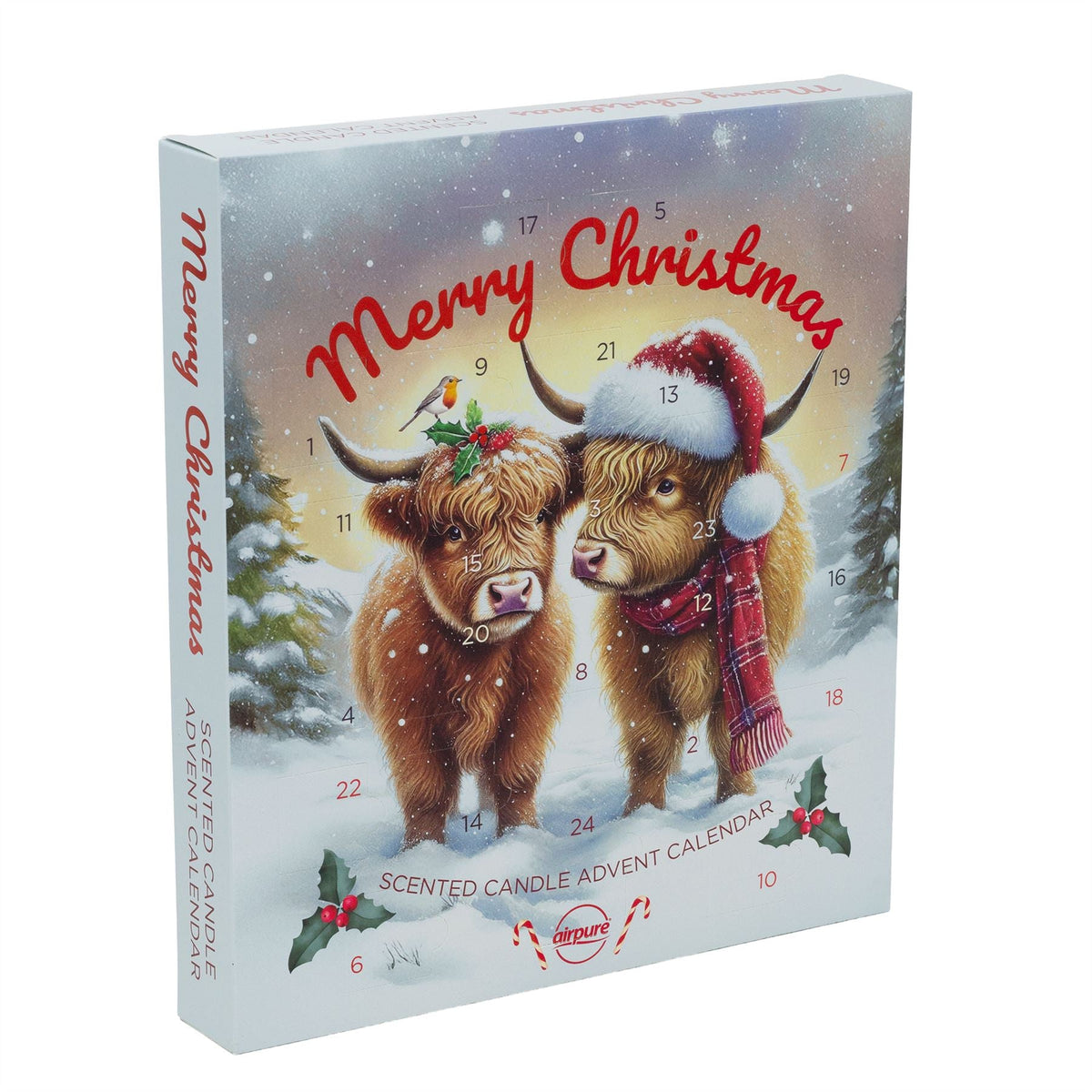 Airpure Scented Candle Advent Calendar | Tealight Christmas Advent Calendar Advent Calendar - Tophatter Daily Deals
