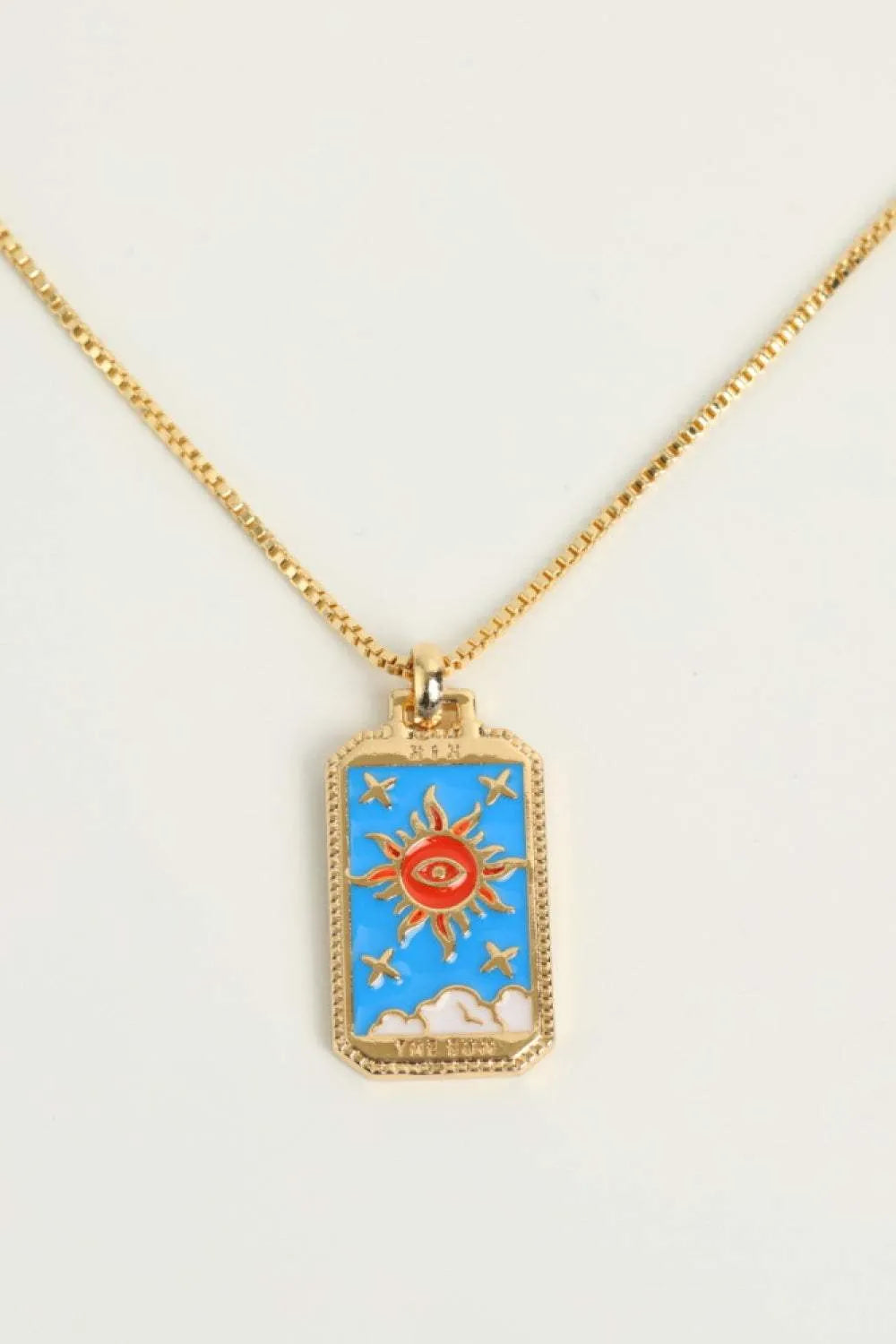 Tarot Card Pendant Copper Necklace Necklaces - Tophatter Daily Deals