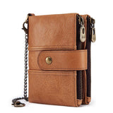 Anti-theft brush wallet Khaki 0 - Tophatter Daily Deals