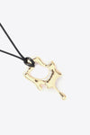 Zinc Alloy Pendant Cord Necklace Necklaces - Tophatter Daily Deals