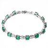 Acadia™ Emerald Bracelet Acadia™ GREEN Emerald Bracelets - Tophatter Daily Deals