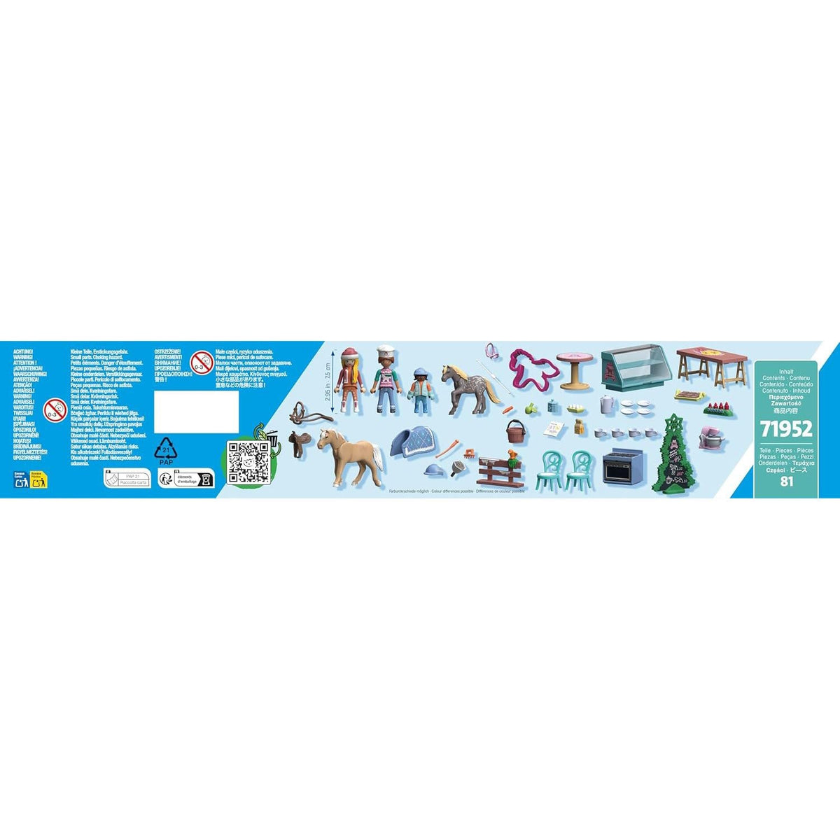 Playmobil 71952 Christmas Baking at the Rider Cafe - Children's Toy Advent Calendar Advent Calendar - Tophatter Daily Deals