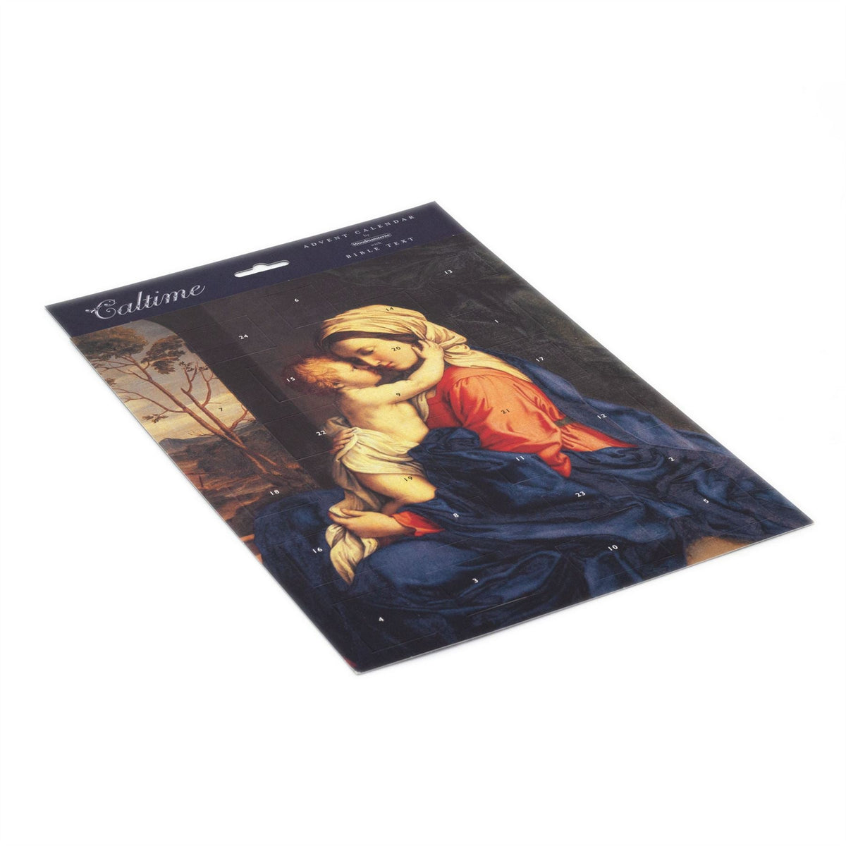 Madonna & Child Christmas Advent Calendar Religious Advent Calendar 32.5x24.5cm Advent Calendar - Tophatter Daily Deals