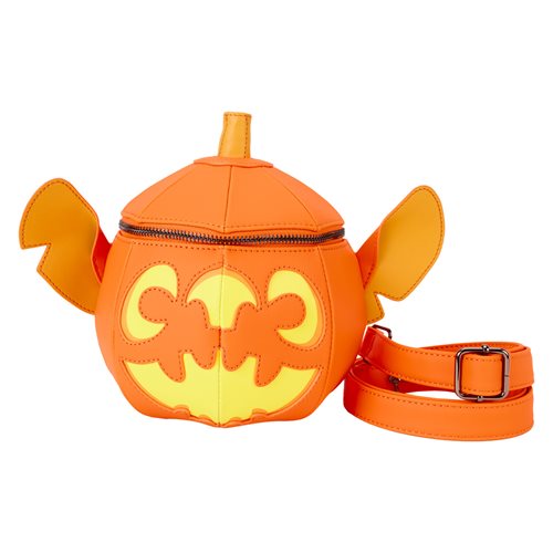 LAST CHANCE! Lilo & Stitch – Halloween Stitch Pumpkin Crossbody Bag Crossbody Bag - Tophatter Daily Deals