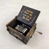 Antique Carved Wooden Hand Crank Spirited Away Music Box Christmas Gift Birthday Gift Party Decoration B 0 - Tophatter Daily Deals
