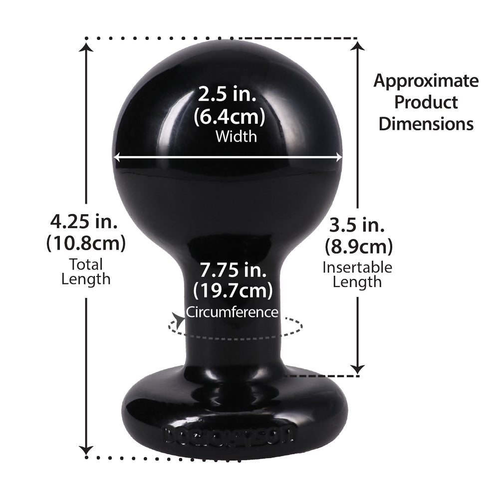 Round Butt Plug Medium – Comfortable and Safe Butt Plug > Anal Range > Butt Plugs - Tophatter Daily Deals