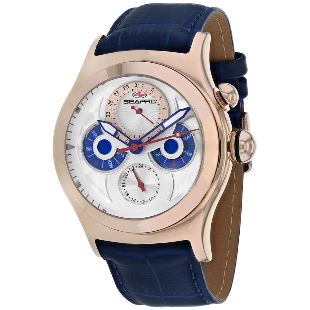 Seapro Men's Chronoscope // SP0133 White Watches - Tophatter Daily Deals