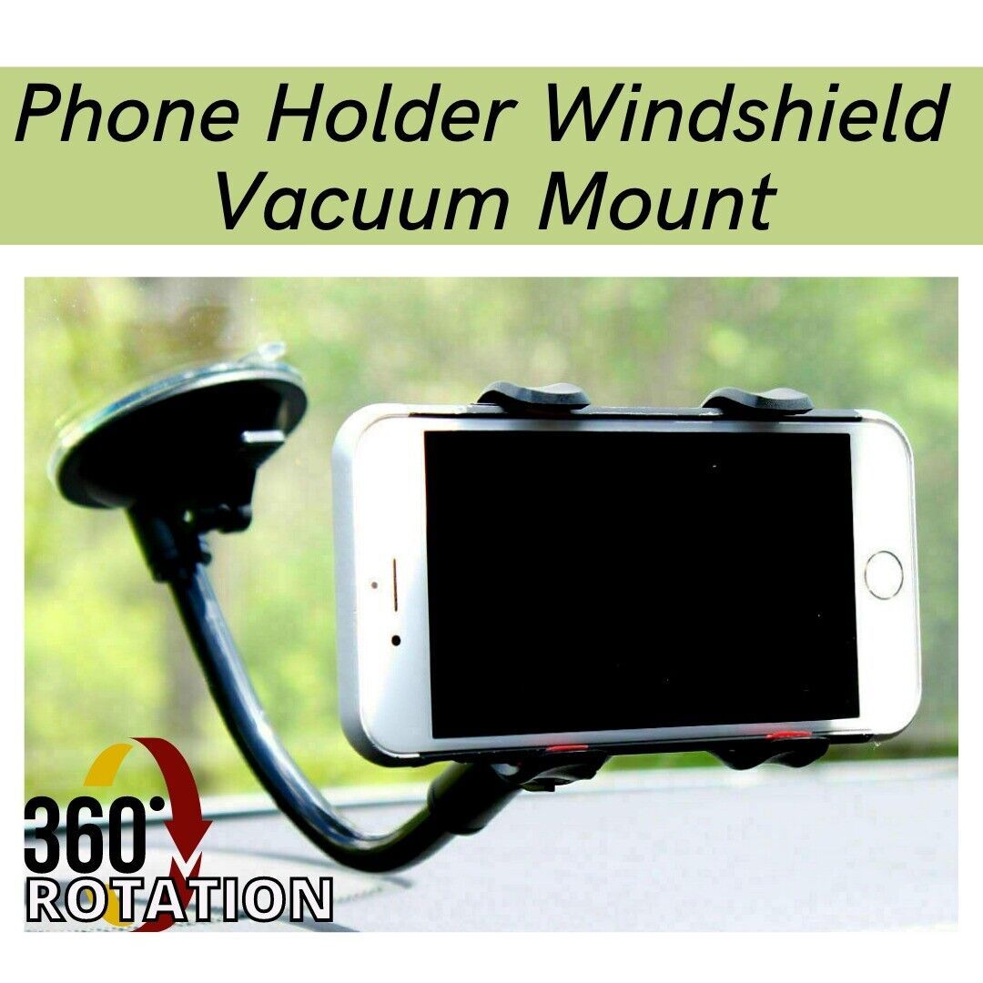 360 Car Rearview Mirror Rotation Adjustable Phone Holder Mount Multifunction 5 - Tophatter Daily Deals