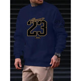 Warm Men’s Sweatshirt – Relaxed Crewneck, Fleece, Casual 3D Changing Face Moving Picture Frame - Tophatter Daily Deals