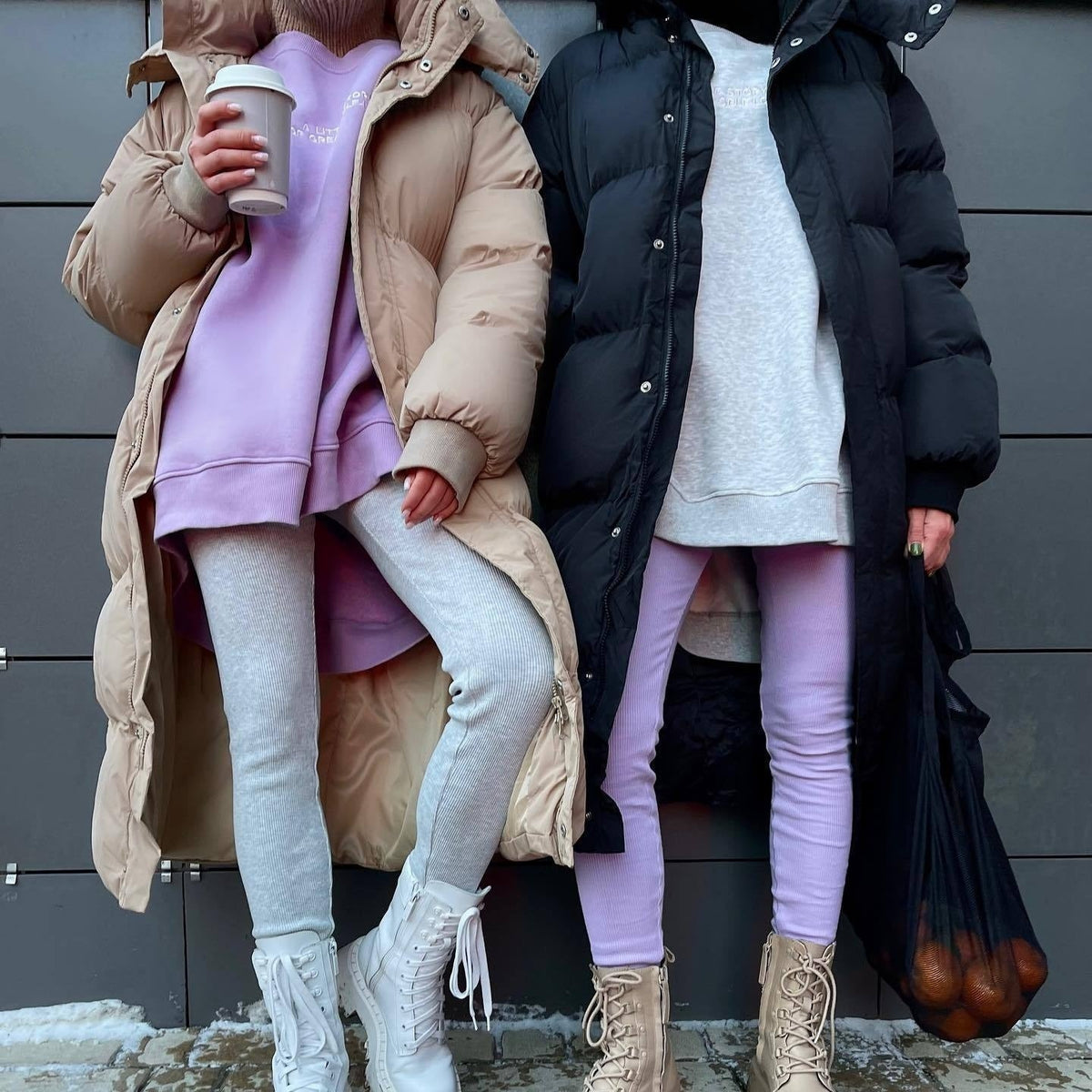 Warm Cozy Women's Puffer Coat - Longline, Cotton, Winter 3D Changing Face Moving Picture Frame - Tophatter Daily Deals