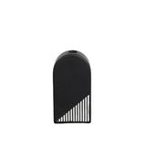 Black And White Striped Ceramic Dried Flower Vase Decorative Art Ornaments 0 - Tophatter Daily Deals