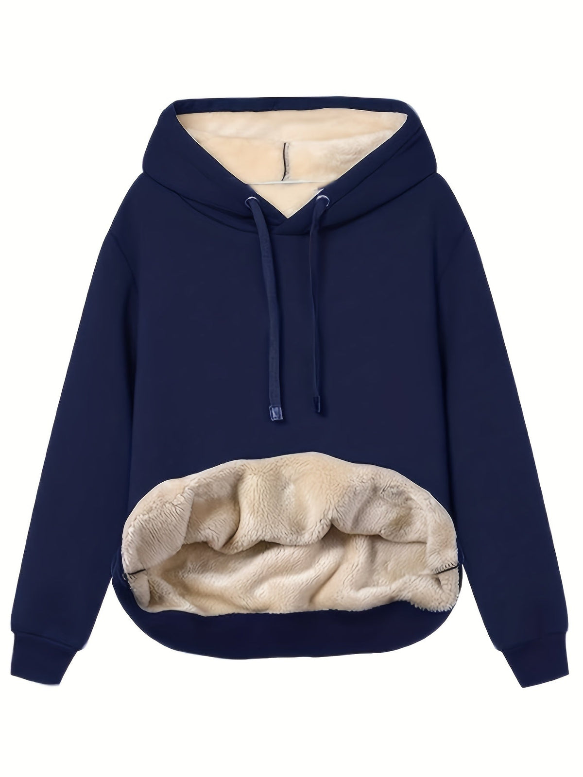 Insulating Women’s Hoodie - Relaxed Pullover, Fleece - Tophatter Daily Deals