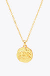 Constellation Pendant Chain Necklace Aquarius One Size Necklaces - Tophatter Daily Deals