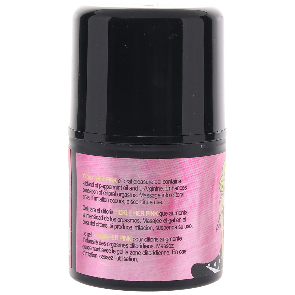 Tickle Her Pink Clitoral Pleasure Gel Pump in 1oz/30ml Lubes and Lotions > Sexual Stimulants - Tophatter Daily Deals