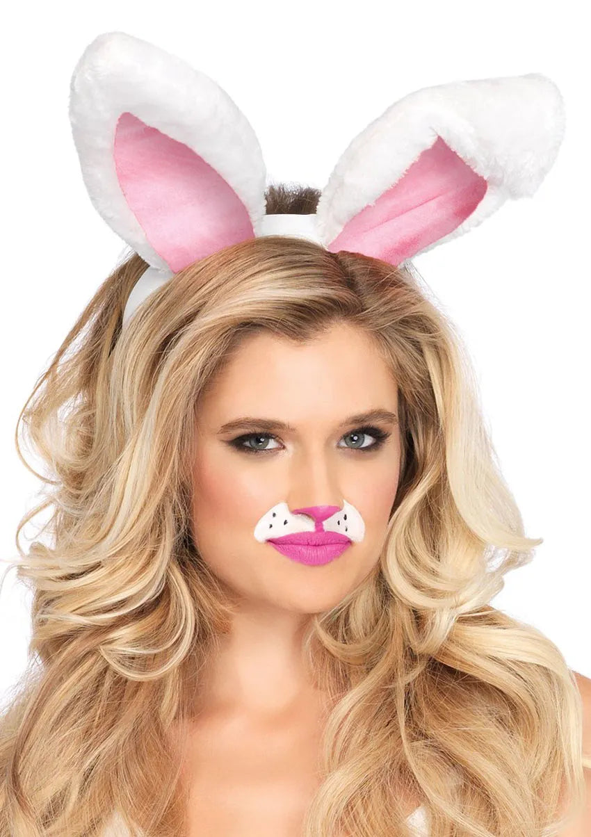 Leg Avenue Plush Bunny Ears Headband – Plush Animal Hair Accessory > Clothes > Costumes > Womens - Tophatter Daily Deals
