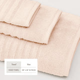 Luxury Combed Cotton Bath Towel Set - Karina Collection Bath - Tophatter Daily Deals