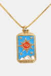 Tarot Card Pendant Copper Necklace Necklaces - Tophatter Daily Deals