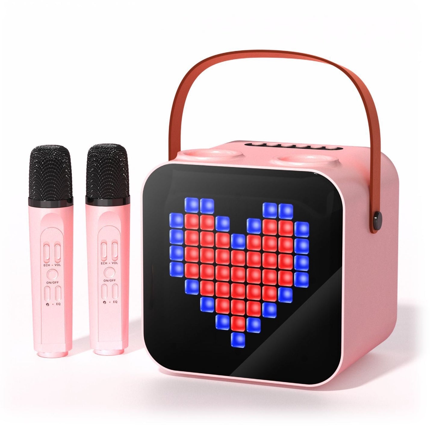 Bluetooth Speaker Outdoor Portable Dual Microphone Pink 1size 0 - Tophatter Daily Deals