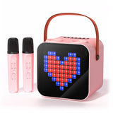 Bluetooth Speaker Outdoor Portable Dual Microphone Pink 1size 0 - Tophatter Daily Deals