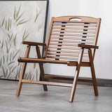 Camping Chair with Wooden Frame Furniture > Outdoor > Outdoor Chairs - Tophatter Daily Deals