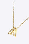 A to J Letter Pendant Nekclace Necklaces - Tophatter Daily Deals