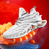 Blade Bottom Men's Trendy Sports Casual Shoes Reflective Lightweight Breathable Running Shoes 0 - Tophatter Daily Deals