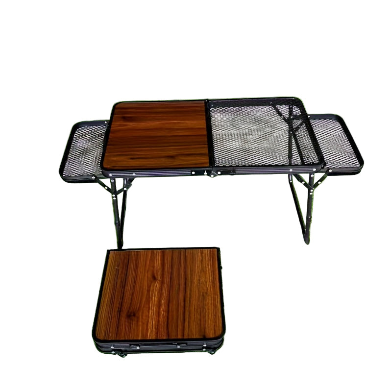 Folding Table with Mesh Seat Furniture > Outdoor > Outdoor Tables - Tophatter Daily Deals