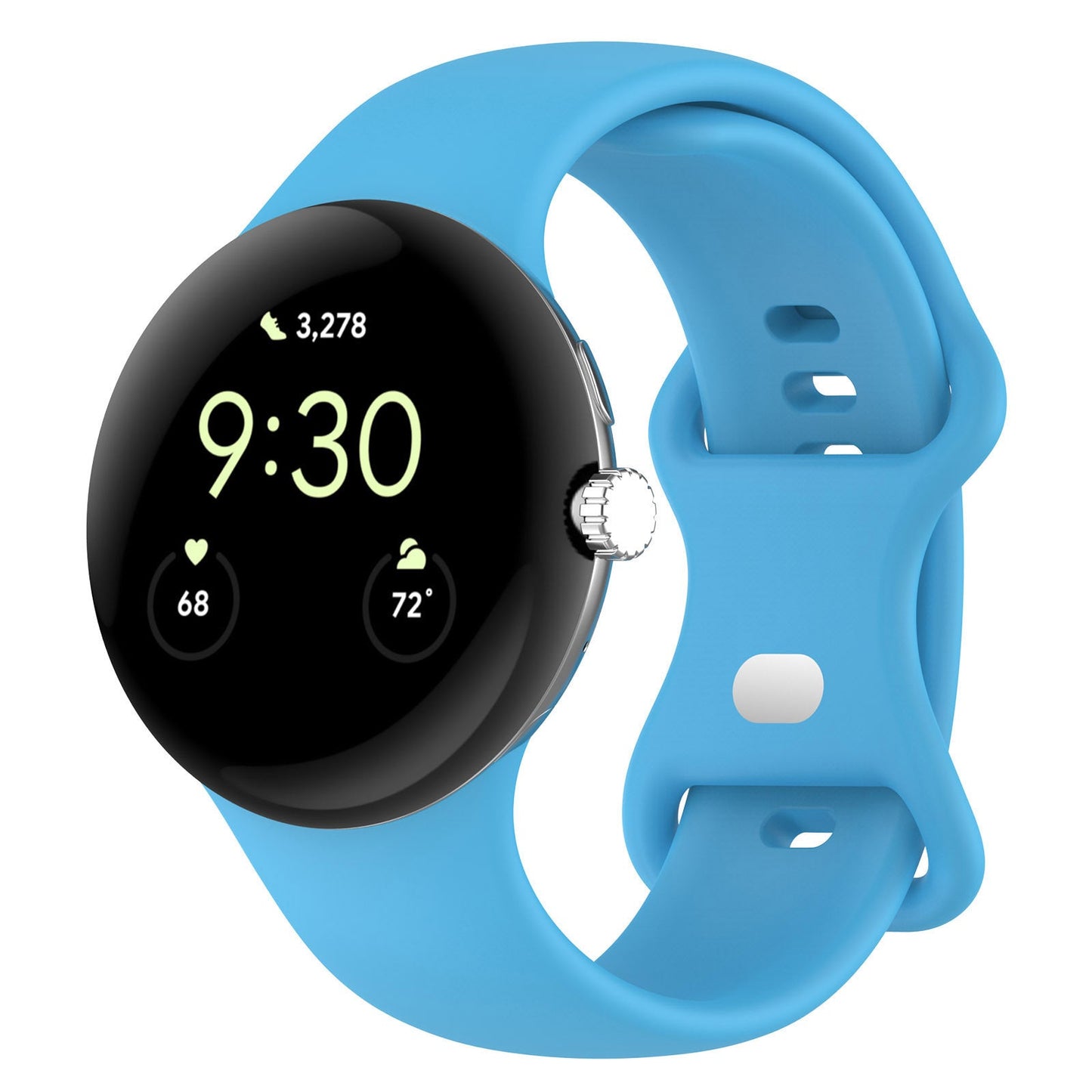 Applicable To Google Smart Watch Strap Sky Blue Google Pixel Watch2 0 - Tophatter Daily Deals