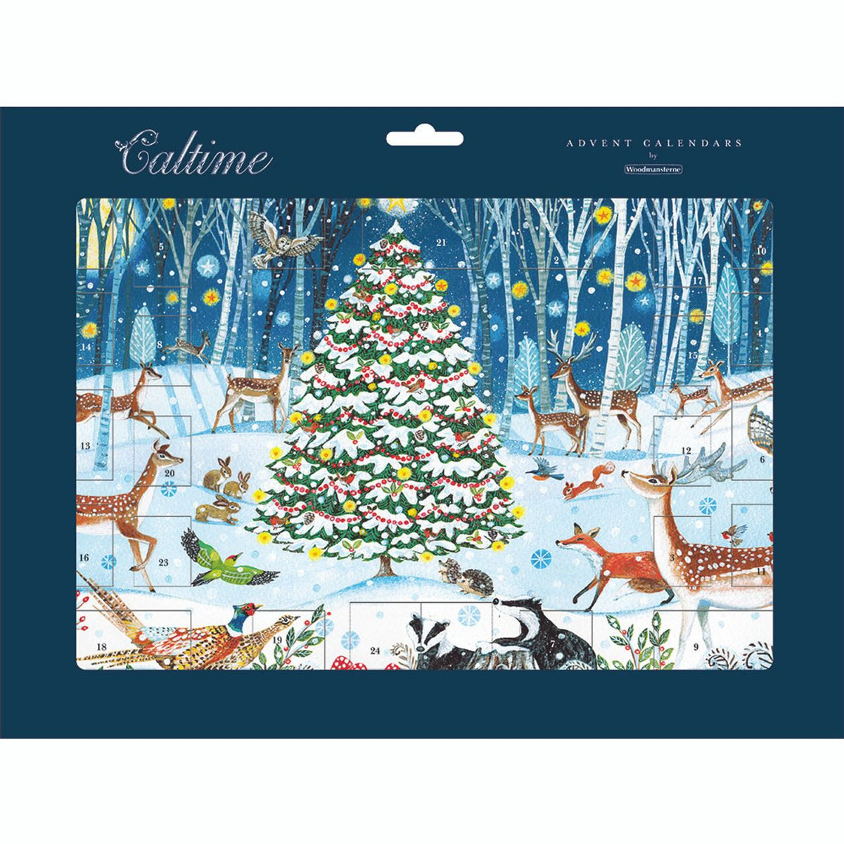 Winter Wonderland Christmas Advent Calendar Traditional Picture Advent Calendar Advent Calendar - Tophatter Daily Deals