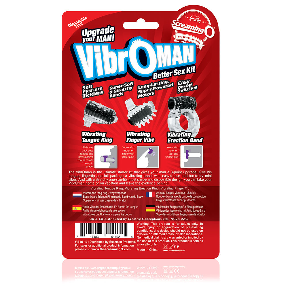 Vibroman Starter Kit – Mini Vibrators Exploration Sex Toy Set > Sex Toys > Couples Toys - Tophatter Daily Deals