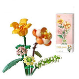 Blossom Pot Simulation Green Plant Household Decoration Toys Vitality orange No accessories 0 - Tophatter Daily Deals