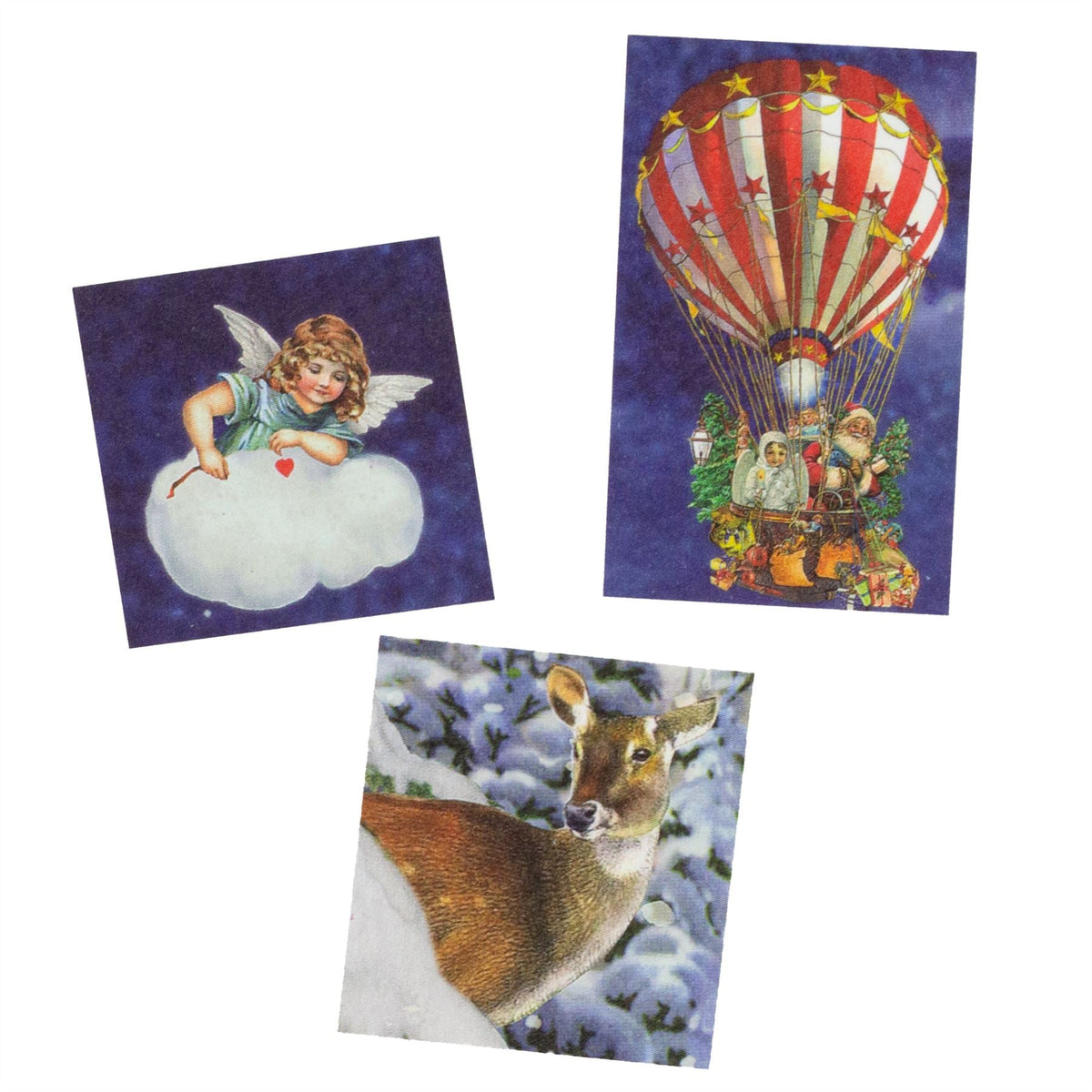 Santa Road Trip Advent Calendar | Father Christmas in Car with 24 Glittery Doors - 52x38cm Advent Calendar - Tophatter Daily Deals
