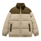 Warm Men’s Hoodie Padded Coat - Loose Boxy, Cotton Winter Brown 3D Changing Face Moving Picture Frame - Tophatter Daily Deals