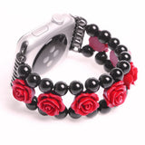 Black Onyx Jewelry Smart Watch Band 0 - Tophatter Daily Deals