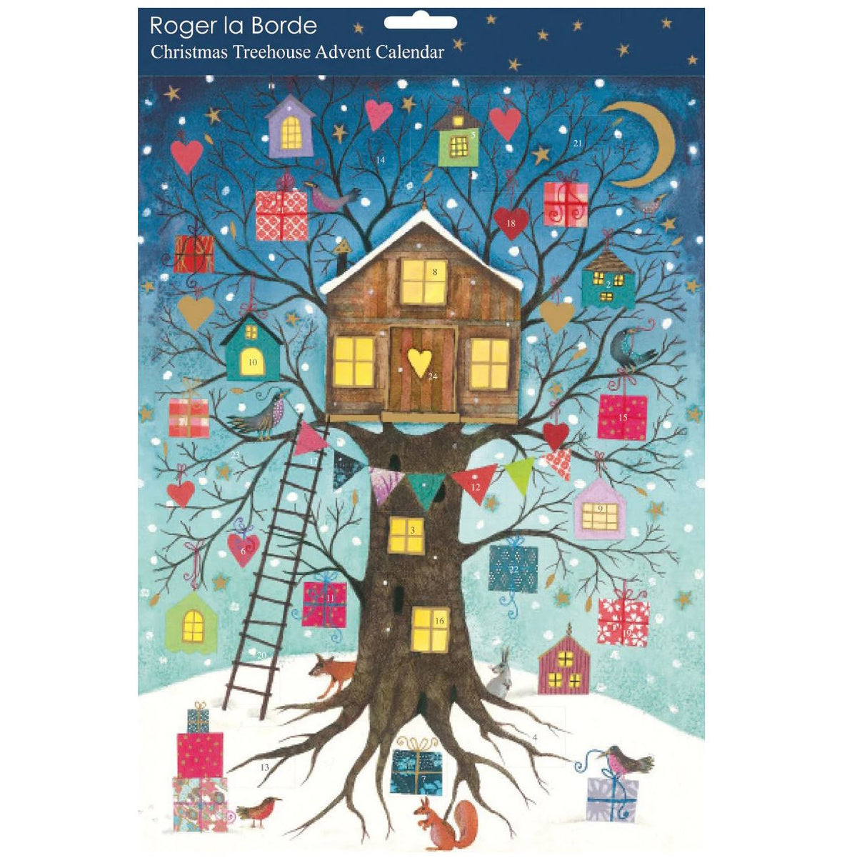 Christmas Advent Calendar Christmas Treehouse | Traditional Door Advent Calendar Advent Calendar - Tophatter Daily Deals