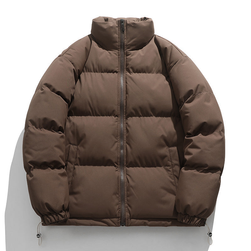 Warm Relaxed Men Down Coat - Boxy Puffer, Polyester, Urban 3D Changing Face Moving Picture Frame - Tophatter Daily Deals