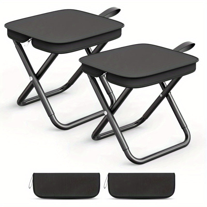 Camping Folding Chairs Portable Outdoor Stools Outdoor Recreation > Camping > Camp Furniture - Tophatter Daily Deals