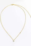 A To F Zircon 925 Sterling Silver Necklace Necklaces - Tophatter Daily Deals