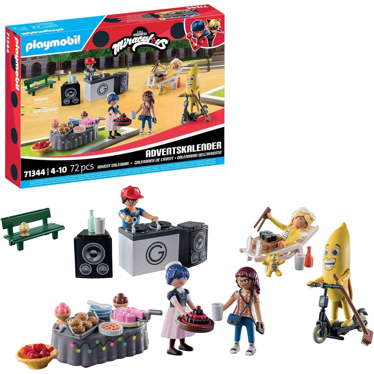 Playmobil Miraculous Picnic in Paris - Children's Toy Christmas Advent Calendar Advent Calendar - Tophatter Daily Deals