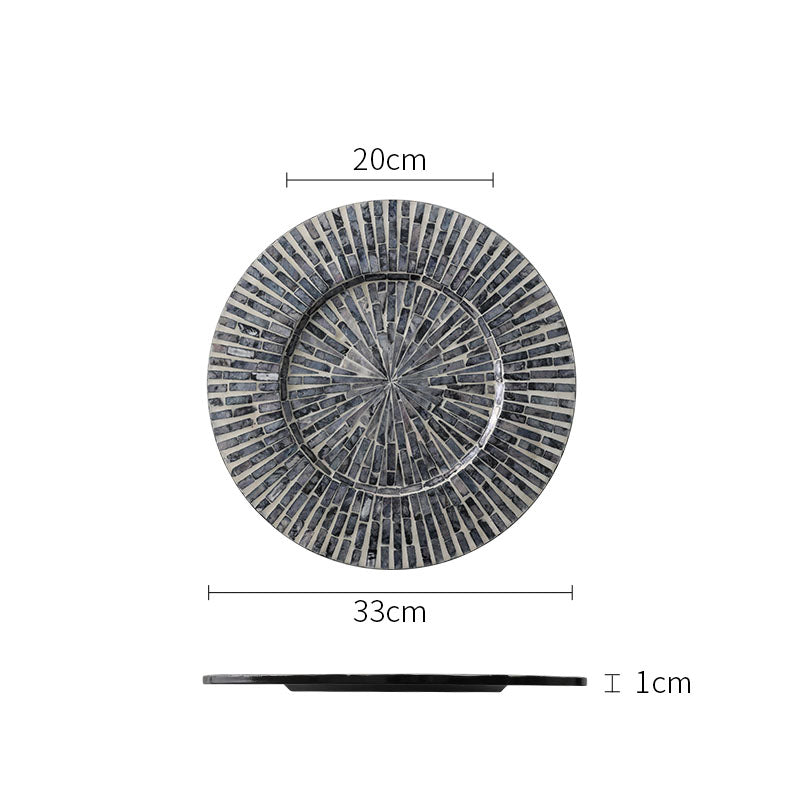 American Handmade Insulated Place Mat Shell Table Mat C 0 - Tophatter Daily Deals