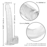 Size Queen 12 Inch Realistic Dildo – Firm 30.5 Cm Dildo > Dildos > Large Dildos - Tophatter Daily Deals