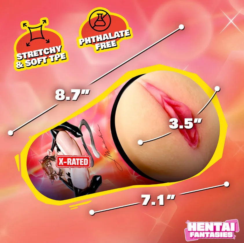 Hentai Fantasies Mochi the Cat Girl – Masturbator > Sex Toys For Men > Masturbators > Onahole - Tophatter Daily Deals
