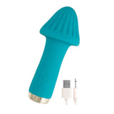 My Secret Shroom (Aqua) – Waterproof Vibrator > Vibrators > Standard Vibrators - Tophatter Daily Deals