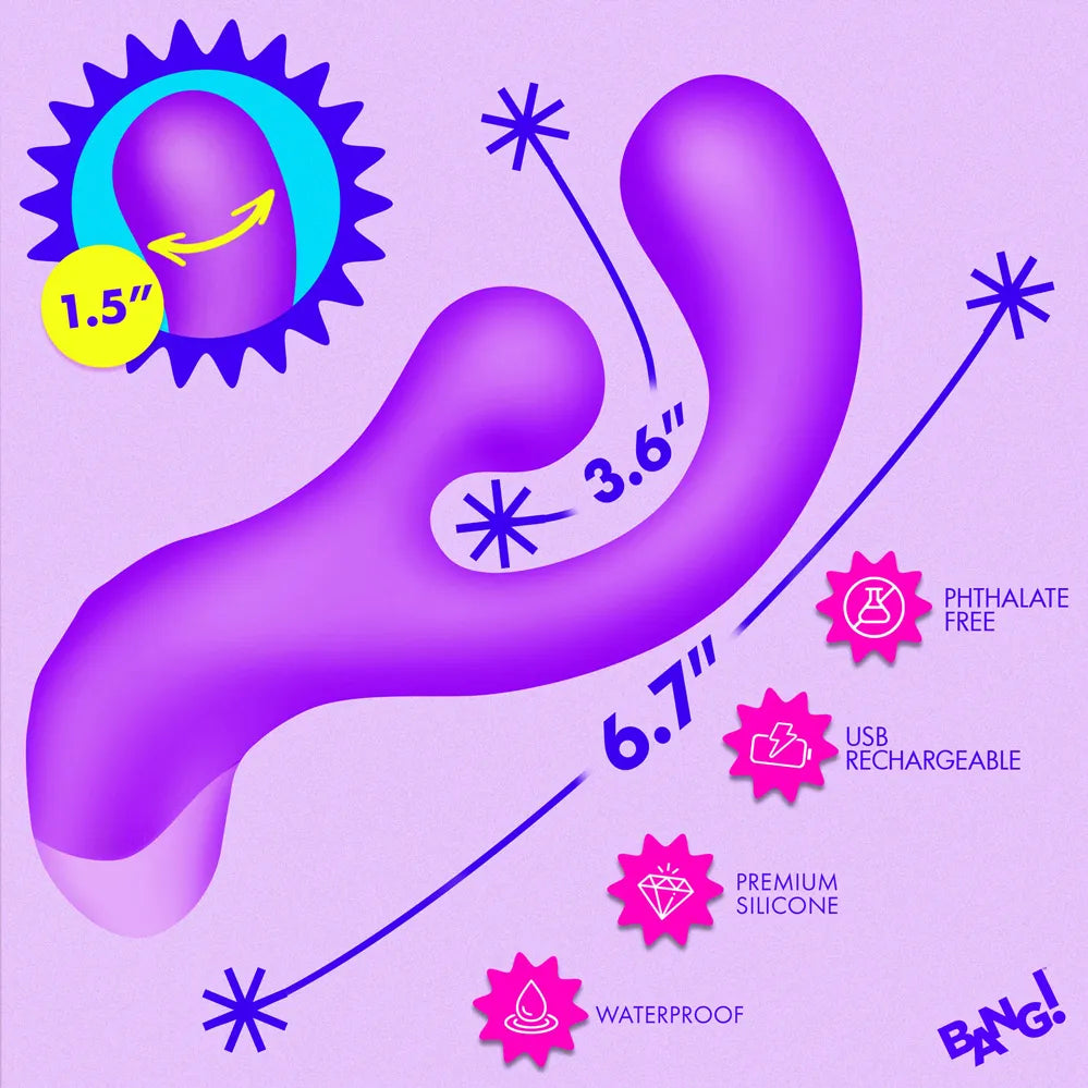 Gyro Rabbit Silicone Vibrator – Adjustable Speeds and Vibration Patterns Vibrator > Vibrators > Ladies > Rabbit - Tophatter Daily Deals