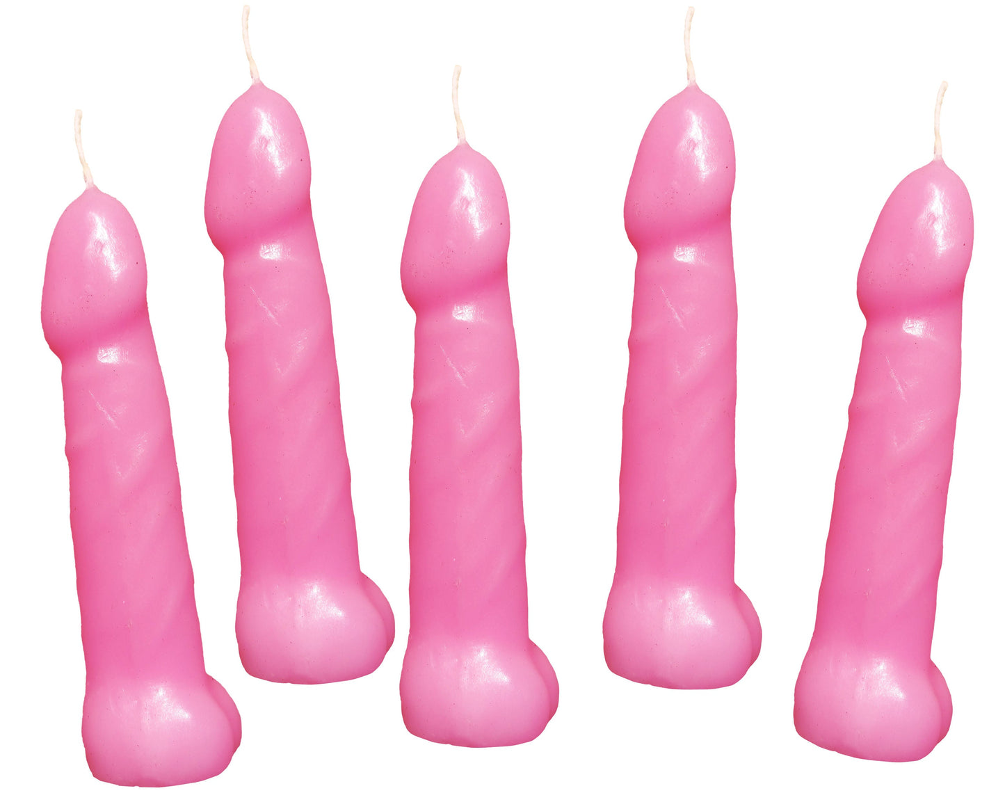 Bachelorette Pecker Party Pink Candles 5 Pack – Fun Candles > Candles > Novelty - Tophatter Daily Deals