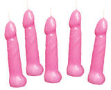 Bachelorette Pecker Party Pink Candles 5 Pack – Fun Candles > Candles > Novelty - Tophatter Daily Deals